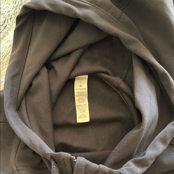Lululemon Black Zip-Up Hoodie - Picture 2 of 3
